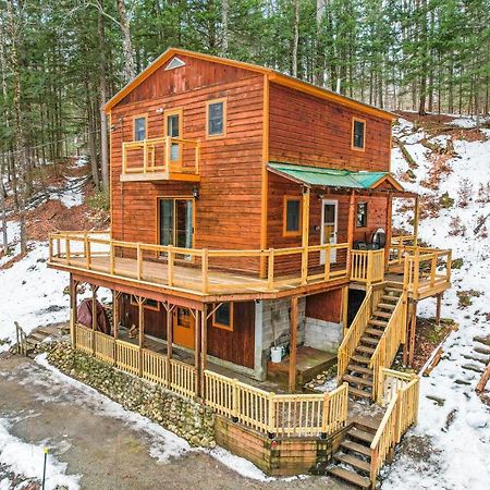 River Road Treehouse Retreat Warrensburg Bagian luar foto