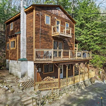 River Road Treehouse Retreat Warrensburg Bagian luar foto