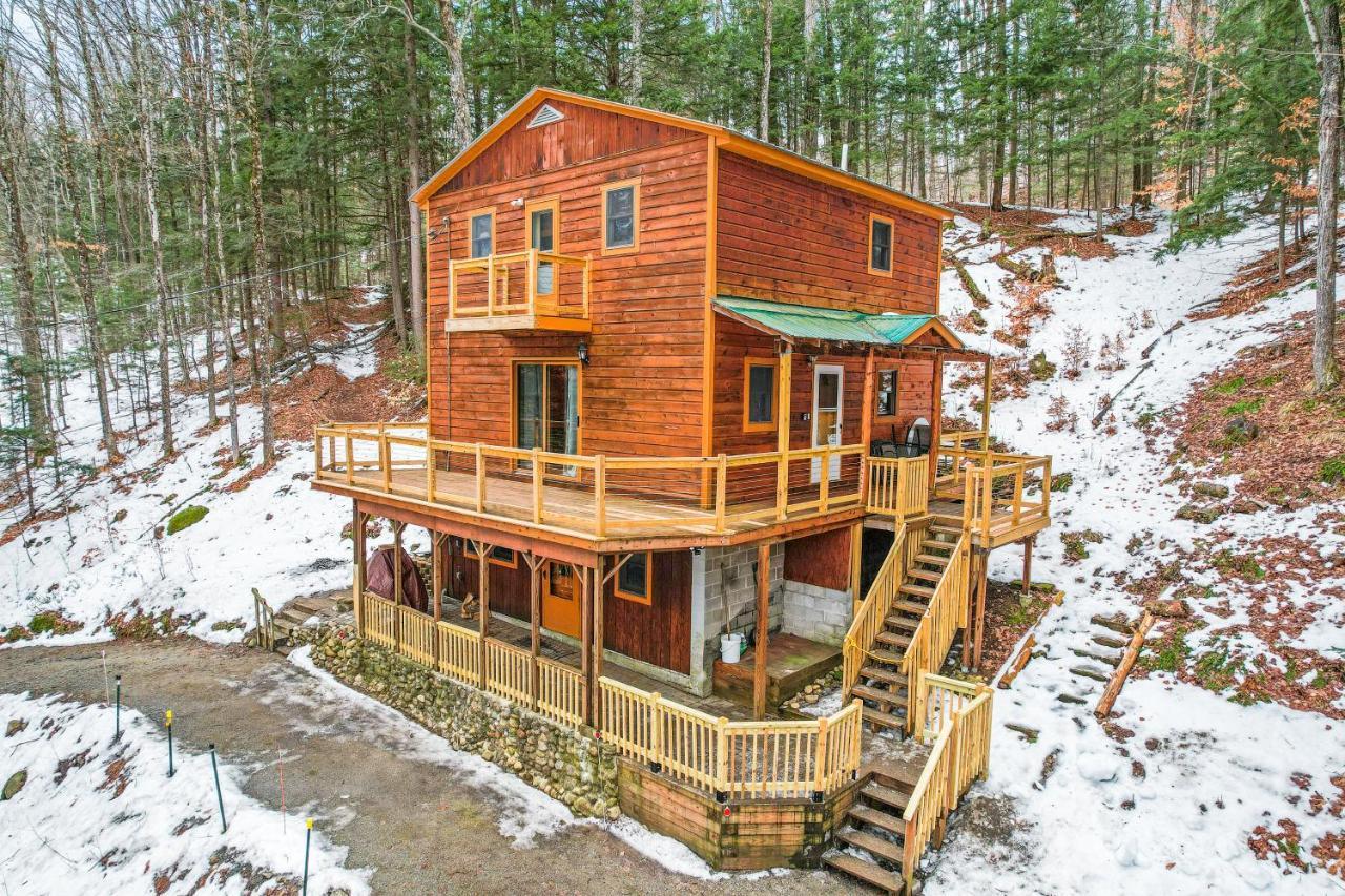 River Road Treehouse Retreat Warrensburg Bagian luar foto